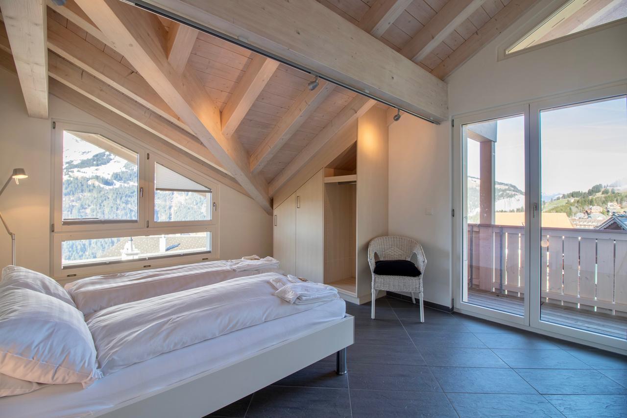 Chalet Brunner Penthouse Wengen Exterior photo